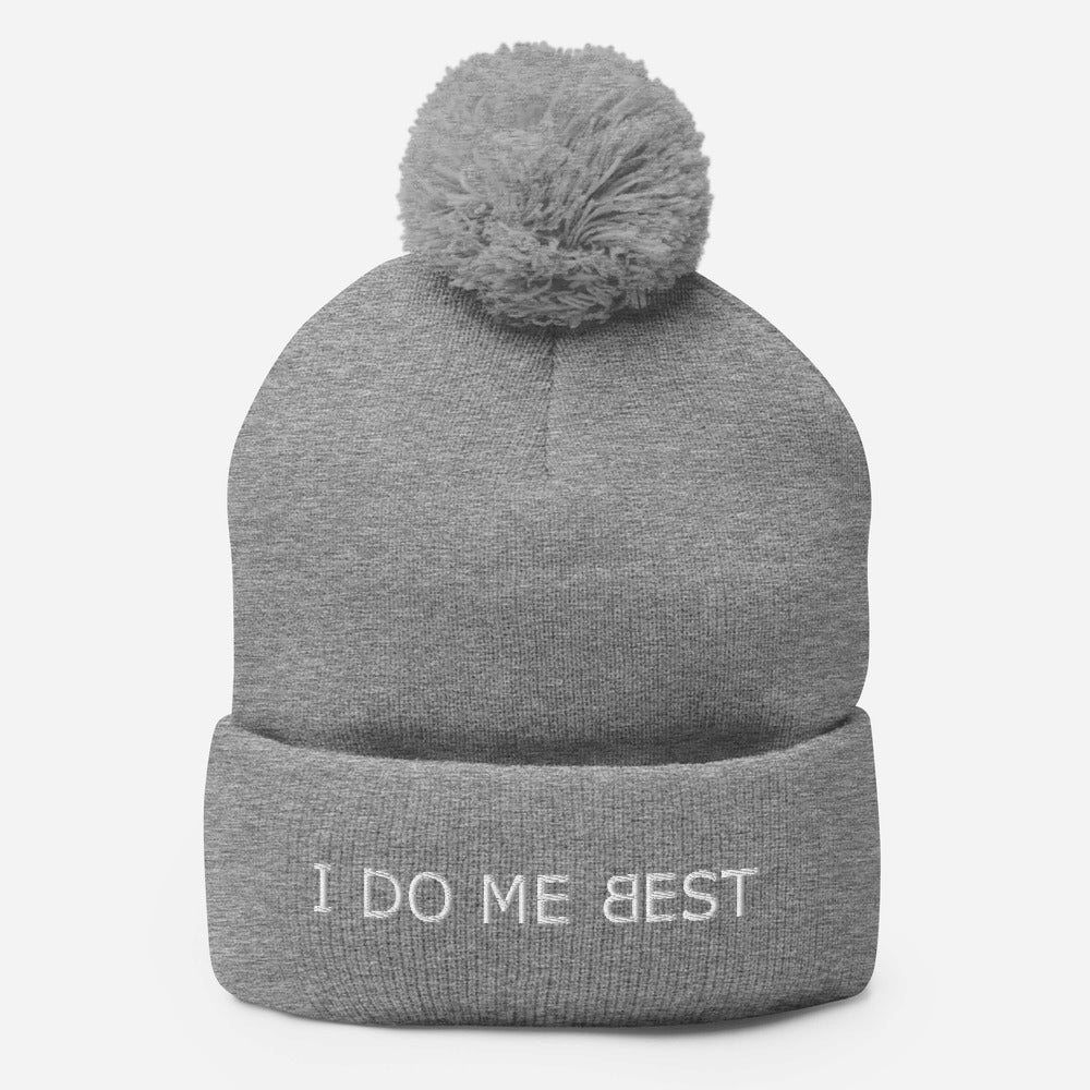 I DO ME Pom-Pom Beanie